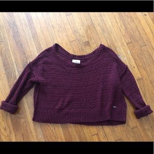 Cropped sweater